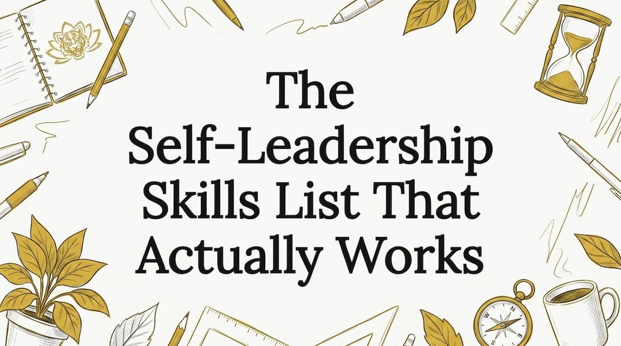 The Self-Leadership Skills List That Actually Works