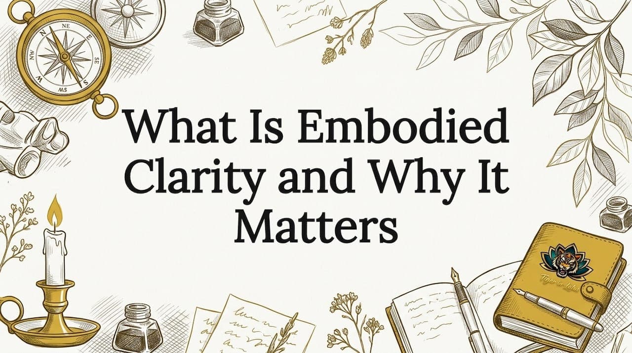 What Is Embodied Clarity and Why It Matters