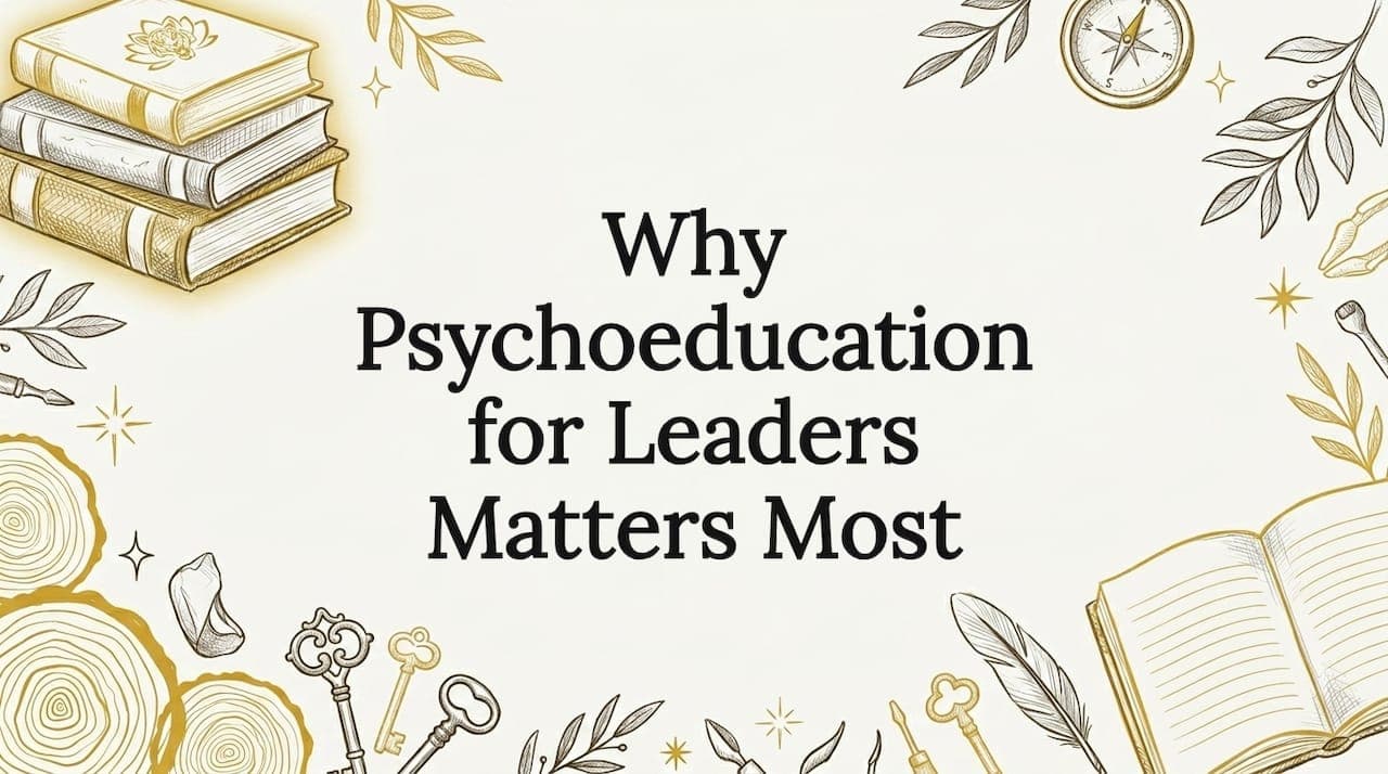 Why Psychoeducation for Leaders Matters Most