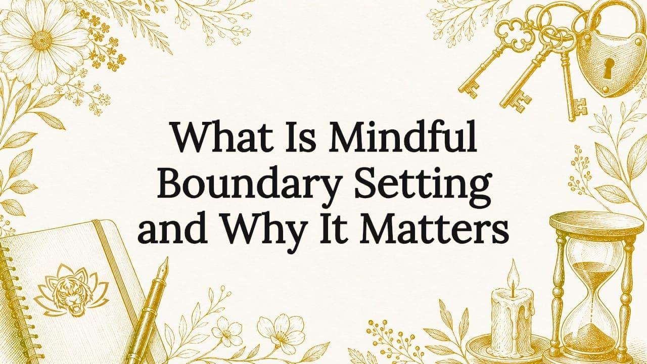 What Is Mindful Boundary Setting and Why It Matters