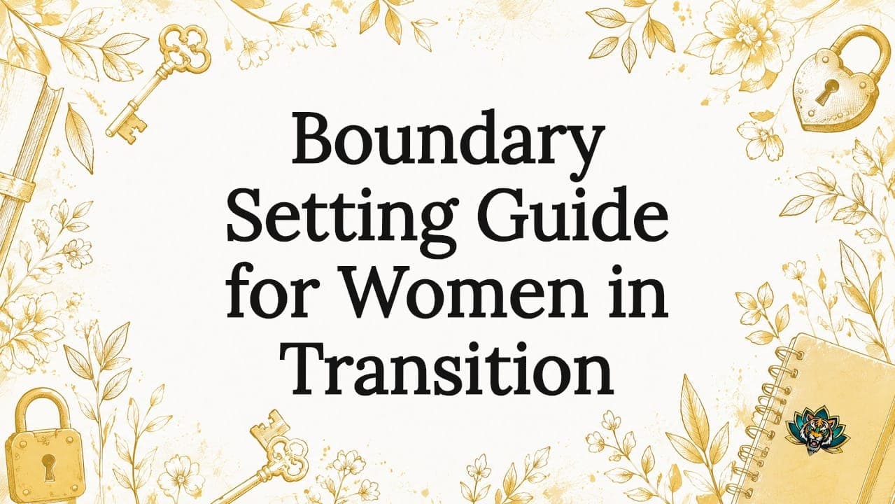 Boundary Setting Guide for Women in Transition
