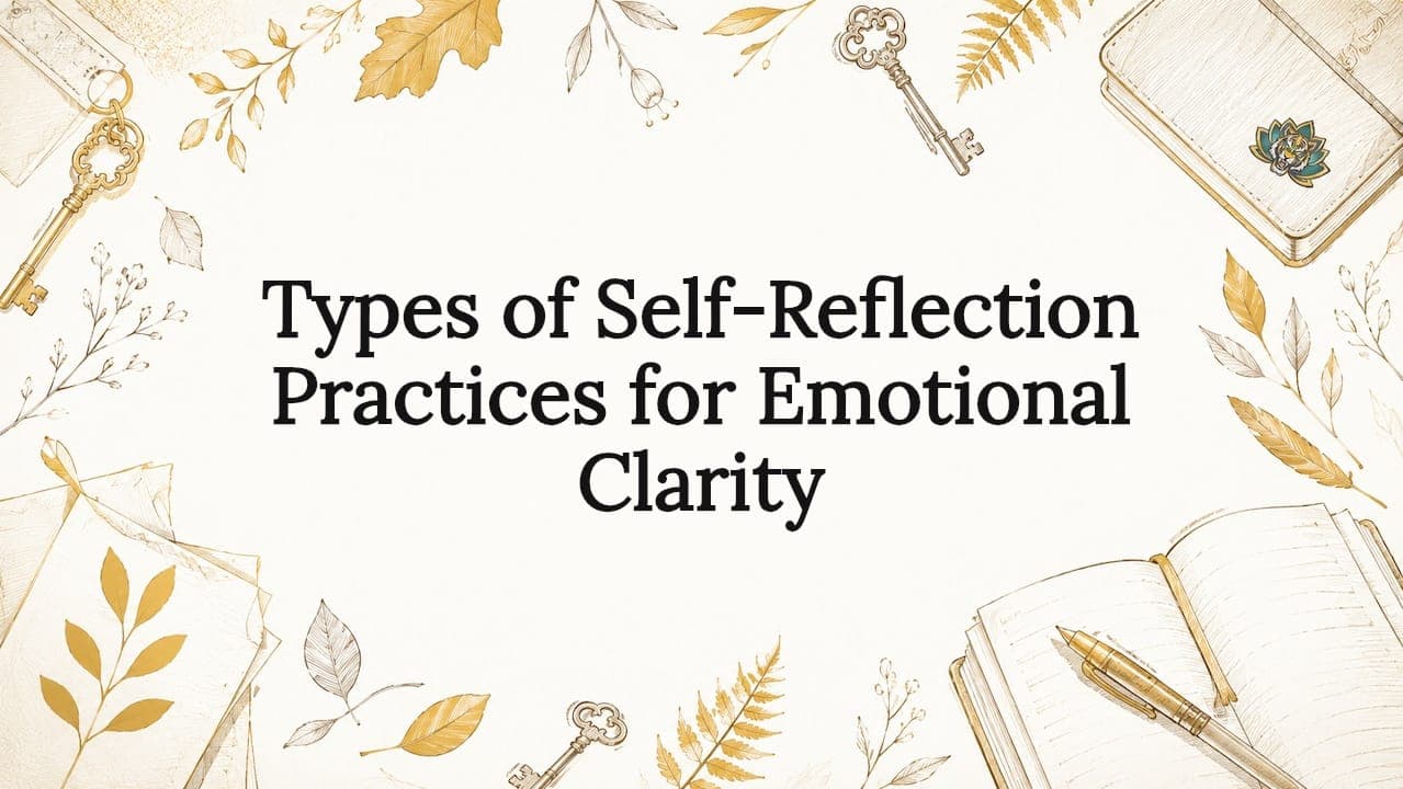 Types of Self-Reflection Practices for Emotional Clarity