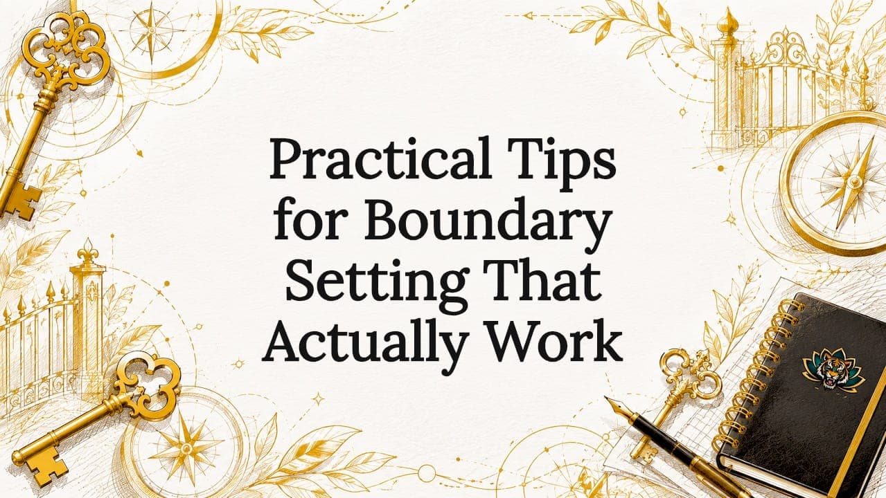 Practical Tips for Boundary Setting That Actually Work