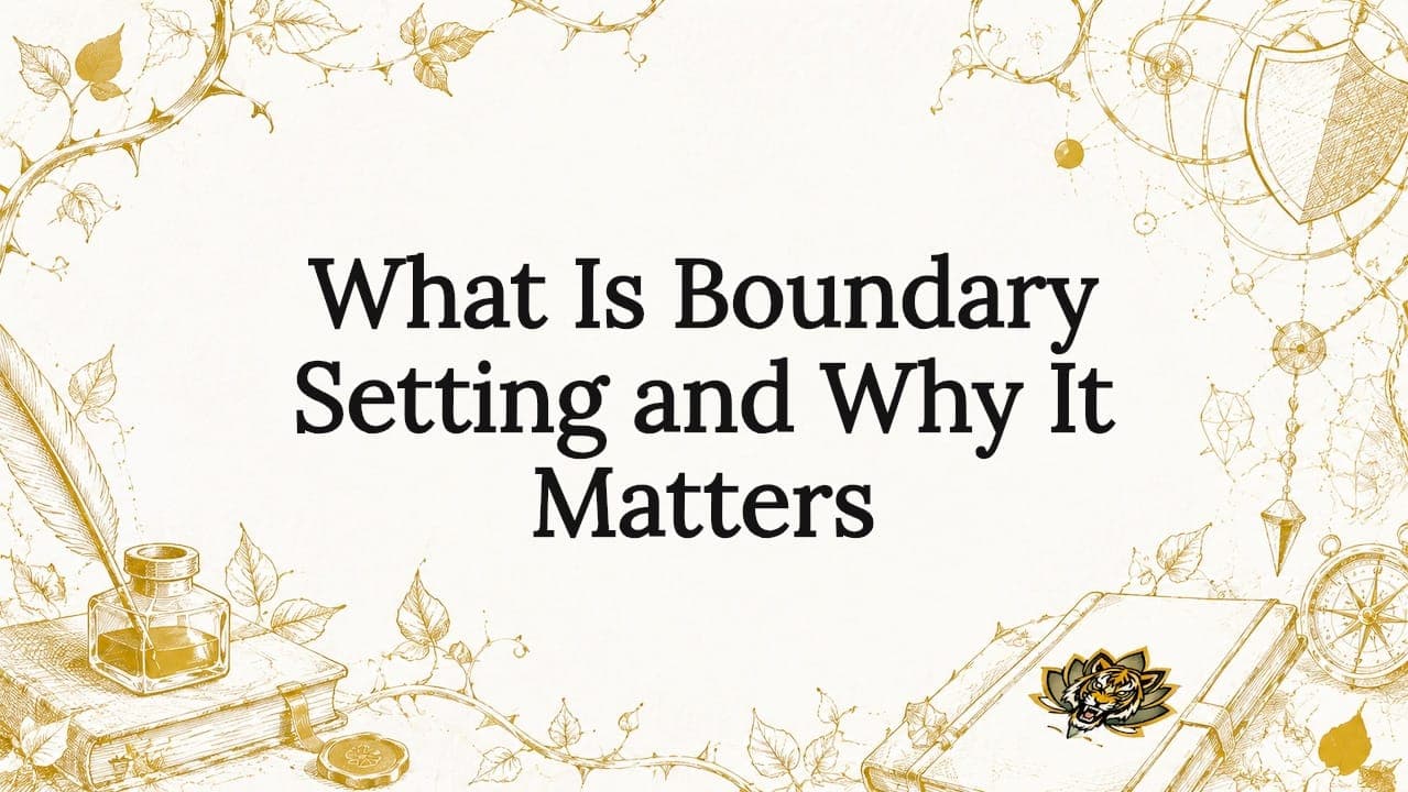 What Is Boundary Setting and Why It Matters